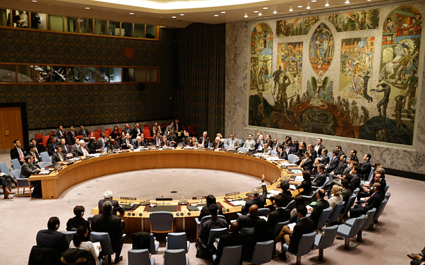 U.N.’s Big Five endorse draft resolution on Syria