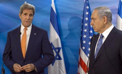 U.S. Secretary of State John F. Kerry left and Israeli Prime Minister Benjamin Netanyahu in Jerusalem on Nov. 24