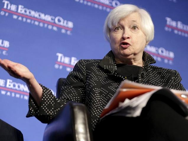 Federal Reserve Chair Janet Yellen in her testimony was generally upbeat spelling out how the economy has largely met the criteria the Fed has set for its first rate hike