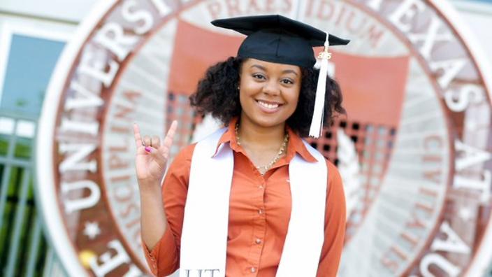 University of Texas student Susie Carmichael.            
    
              
     
     
           Show Grid