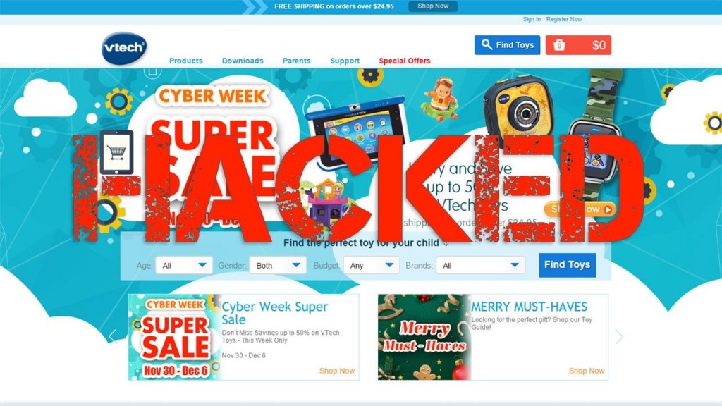 VTech Cyberattack Exposes Data of 200000 Kids and 5 Million Parents
