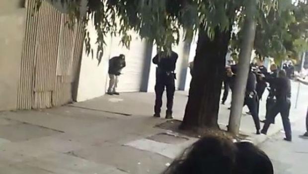 A witness recorded video of a police shooting in San Francisco on Wednesday