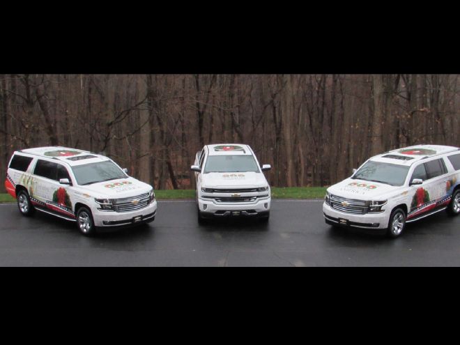 Chevrolet Provides Fleet For Wreaths Across America