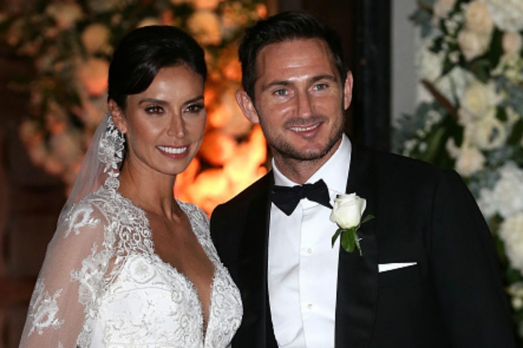 WE DO Christine Bleakley and Frank Lampard married earlier today in London