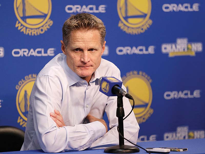 Despite ongoing injury symptoms Warriors coach Steve Kerr has expressed his desire to return to coaching