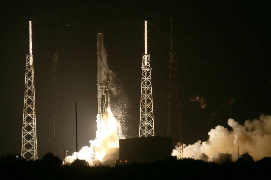 SpaceX succeeds in historic in rocket launch and landing - live