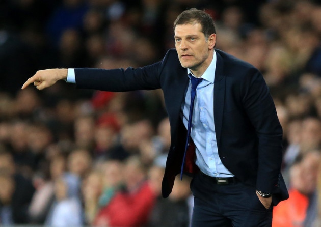 West Ham United manager Slaven Bilic