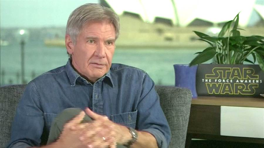 What Advice Does Harrison Ford Have for Donald Trump?		Play Video