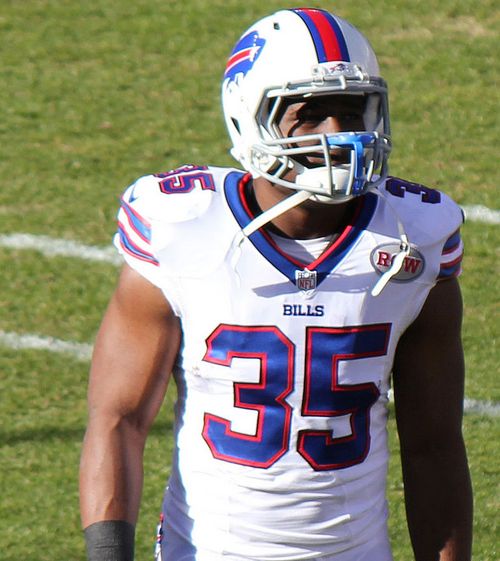 Wikimedia Commons  Jeffrey Beall Bryce Brown playing for the Buffalo Bills in 2014