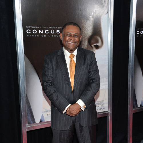 Dr. Bennet Omalu attends a special screening of'Concussion at the AMC Loews Lincoln Square in New York. The movie starring actor Will Smith releases in U.S. theaters on Dec. 25 2015