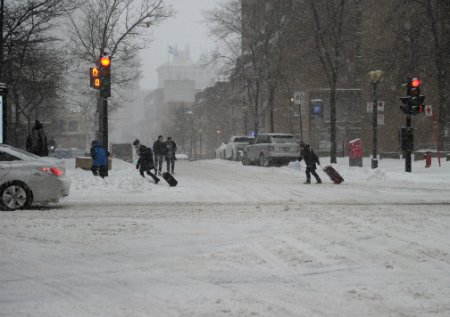 Winter storm in effect for Montreal region