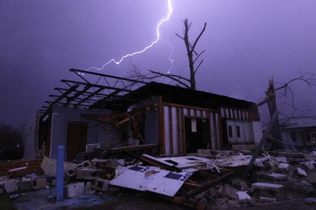 Powerful tornados destroyed houses and hurled cars off motorways in Birmingham Alabama, killing 25 people
Butch Dill