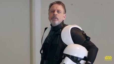 Mark Hamill dresses as Stormtrooper for charity