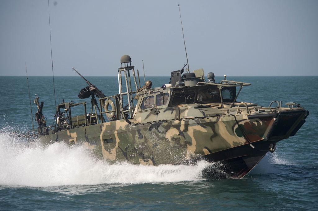 A Navy Riverine Command Boat like the ones detained by Iran. Navy