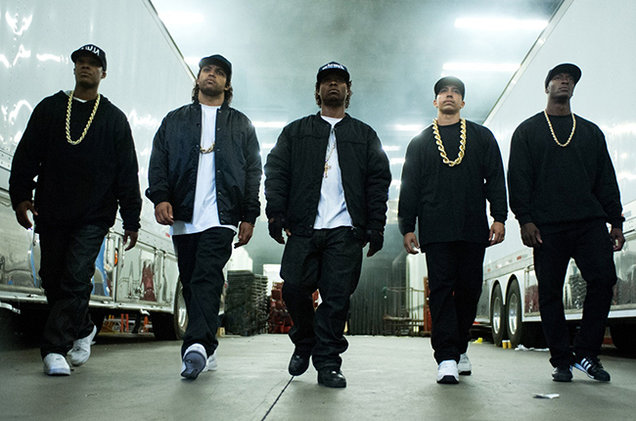 A still from the 2015 film'Straight Outta Compton. Universal