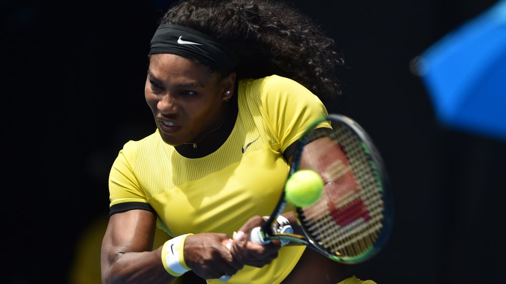 AFP       Serena Williams Makes it 18 Straight Over Maria Sharapova