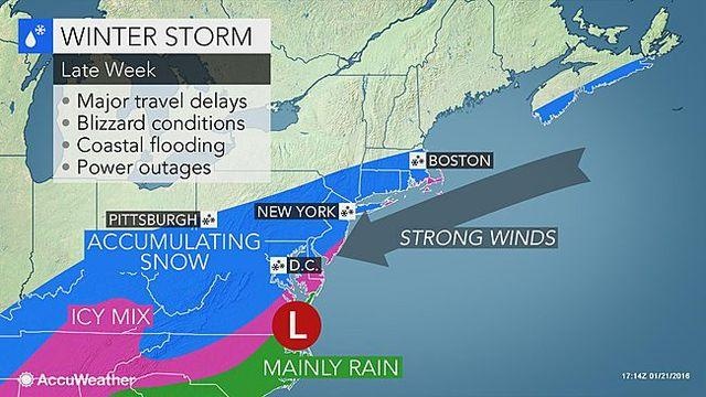 AccuWeather map