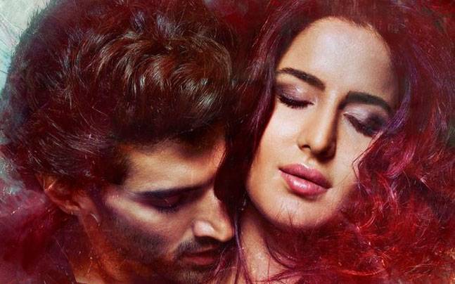 Aditya Roy Kapur and Katrina Kaif in a poster of Fitoor