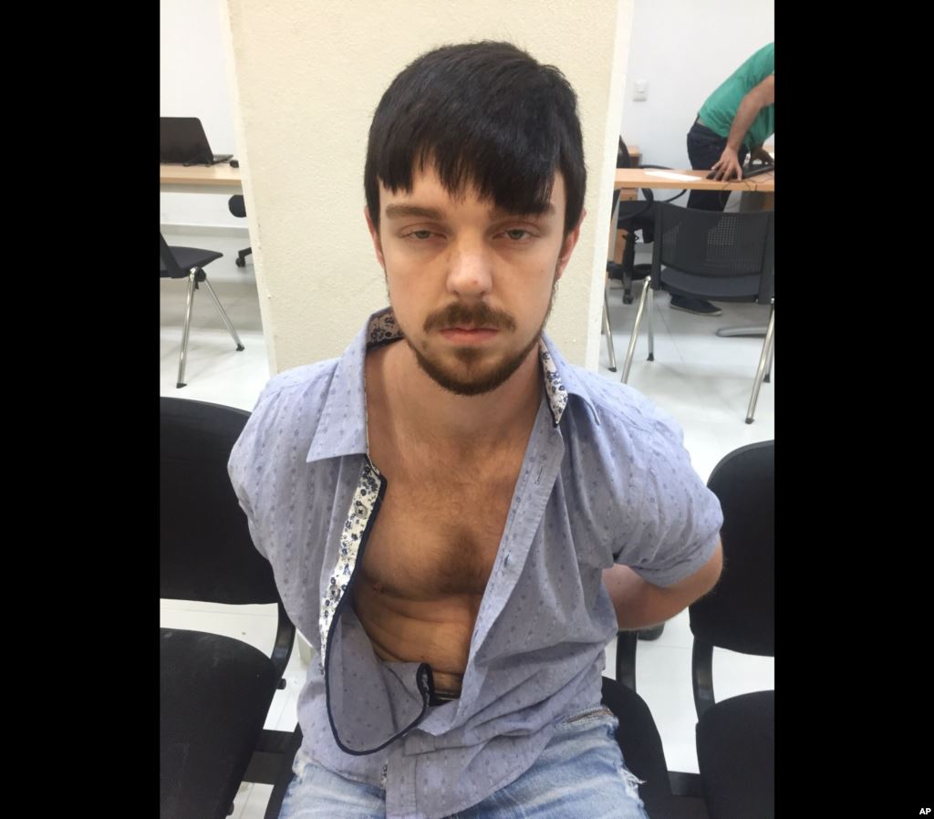 Jalisco state prosecutor's office shows a youth identified as Ethan Couch after he was taken into custody in Puerto Vallarta Mexico