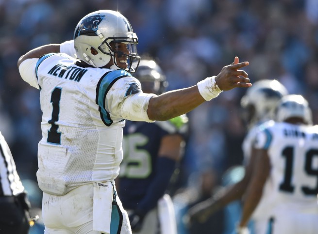 After a late scare Cam Newton has the Panthers pointed to another NFC championship appearance