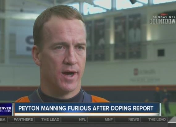 Peyton Manning'Furious Disgusted Following Allegations of Doping