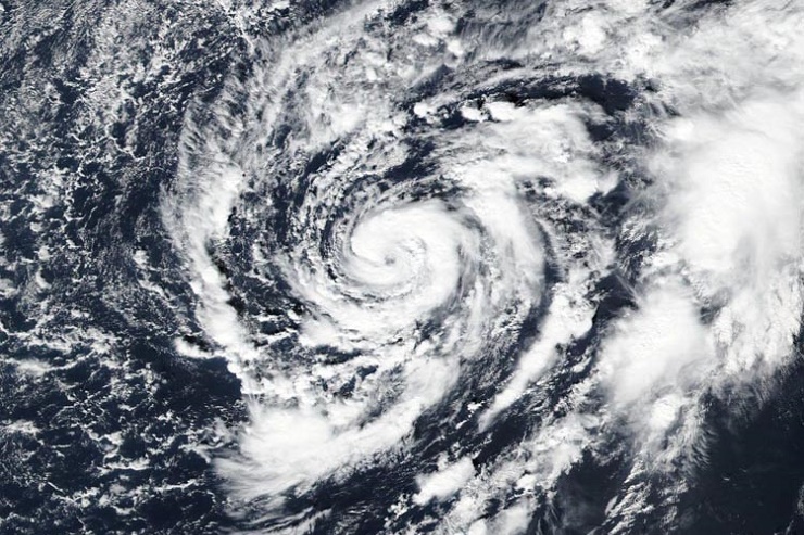 Sub-tropical storm forms in the Atlantic – in the winter