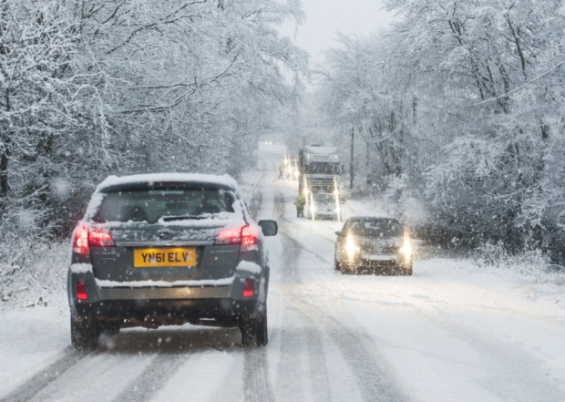 Snow is forecast for tonight and tomorrow morning