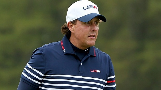 American golfer Phil Mickelson