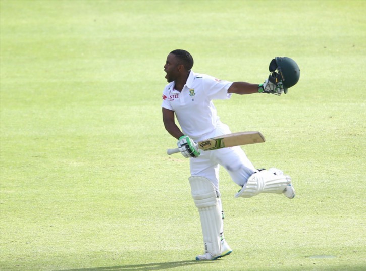 CAPE TOWN SOUTH AFRICA- JANUARY 05 Temba Bavuma of the Proteas during day 4 of the 2nd Test match between South Africa and England at PPC Newlands