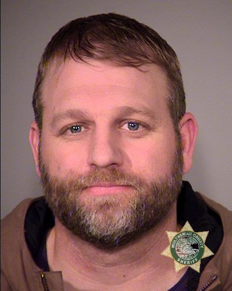 Ammon Bundy seen here was arrested and another key figure was killed