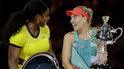 The Latest: Kerber likely to move up to No. 2 on WTA tour