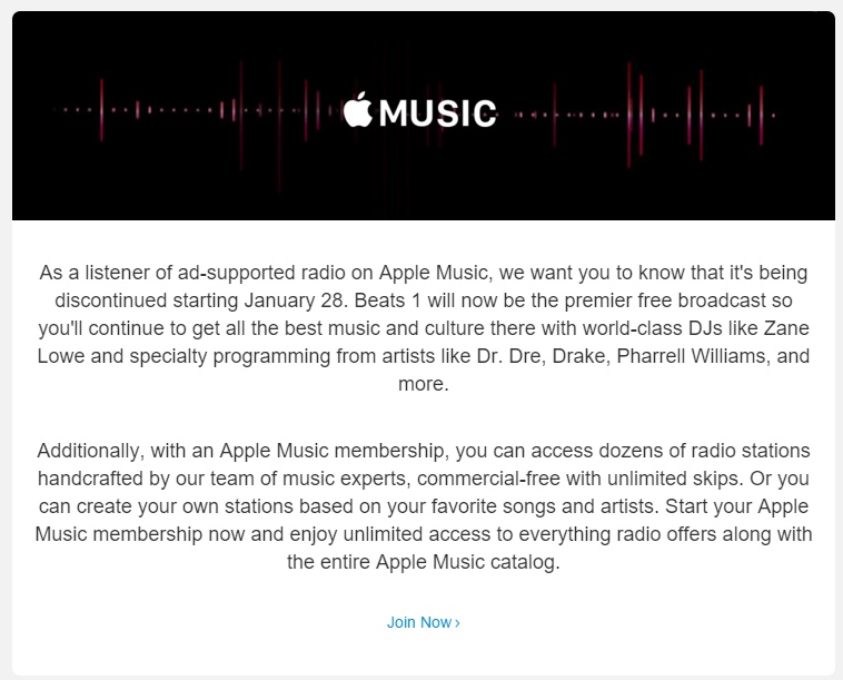 Apple Music back online following re-subscription bug