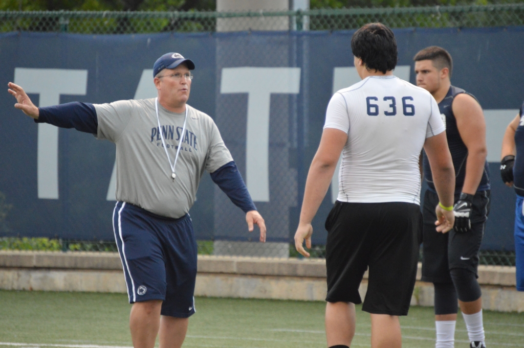 Herb Hand and Connor Mc Govern Penn State offensive line coach Herb Hand could be leaving the Nittany Lions for Auburn