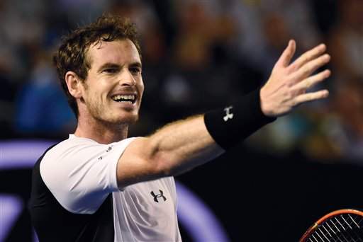 The Latest: Jamie Murray into doubles final at Aussie Open