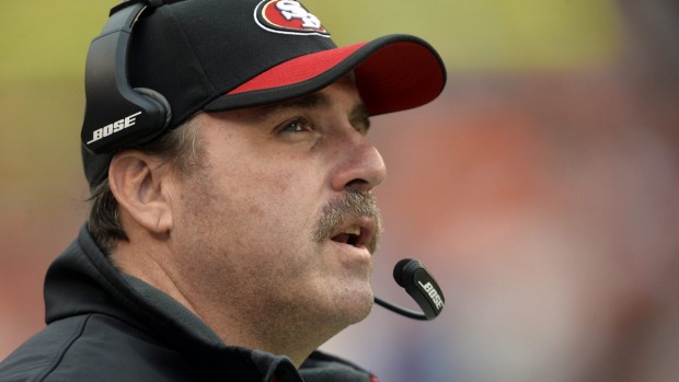 Axed San Francisco 49ers coach Jim Tomsula