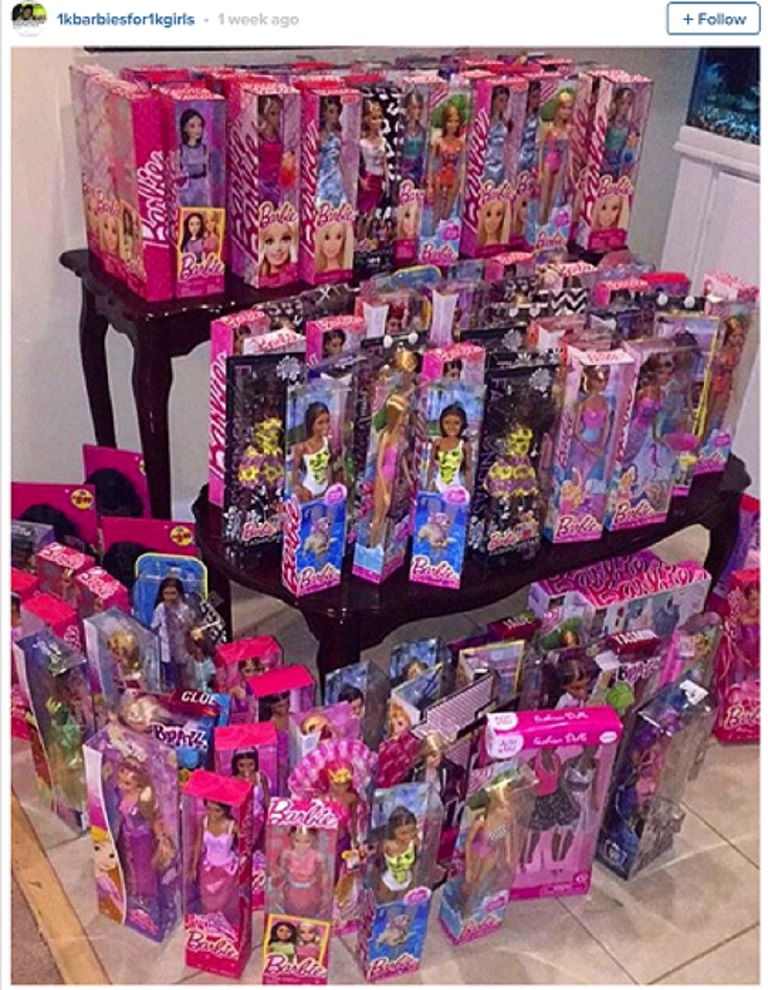 Virginia girl is collecting Barbies for homeless girls