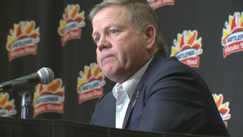 A day after Chip Kelly was fired as the head coach of the Philadelphia Eagles Notre Dame football coach Brian Kelly was asked Wednesday at Fiesta Bowl Media Day whether college coaches can be successful in the NFL