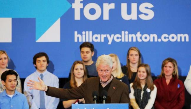 Bill Clinton Brushes Off Donald Trump Attacks