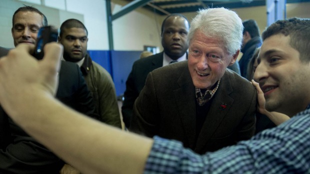 Bill Clinton on the campaign trail again