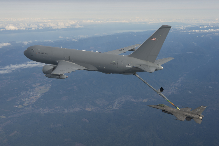 Boeing completes first refueling flight of KC-46A tanker