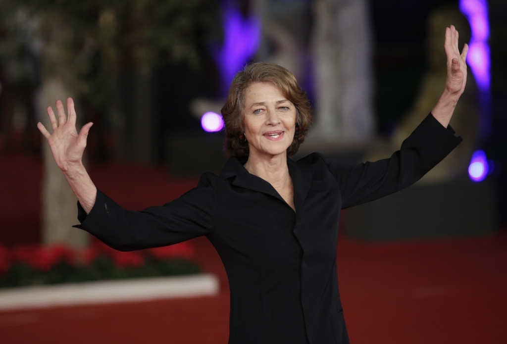 British actress Charlotte Rampling on the red carpet at the Rome Film FestivalReuters