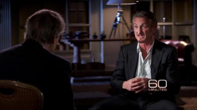 Charlie Rose interviews Sean Penn about meeting with Mexican drug kingpin'El Chapo in a segment for Sunday’s'60 Minutes