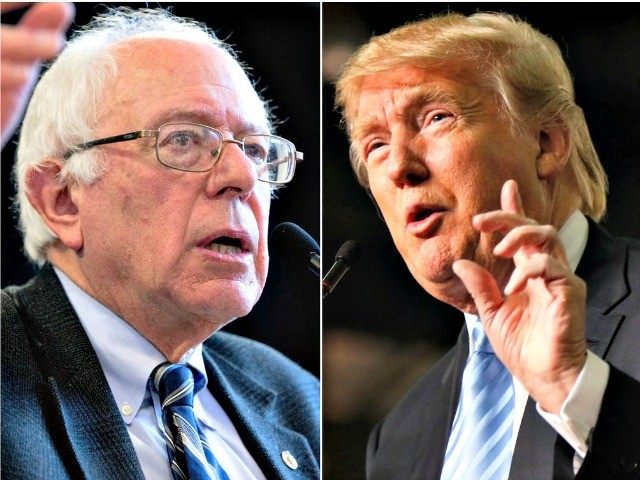 Sanders and Trump AP