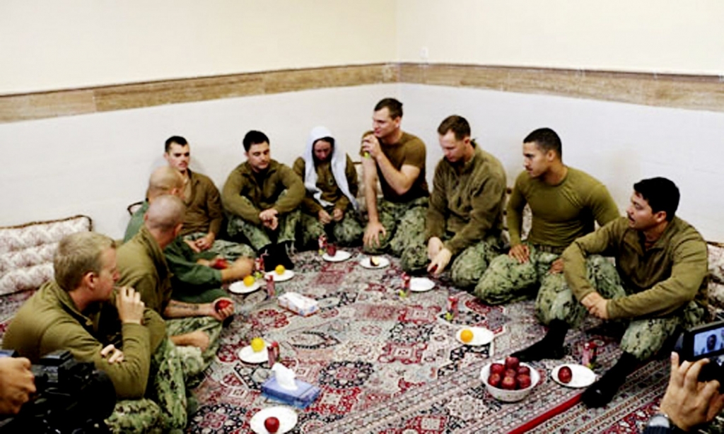 Obama hails release of US sailors as benefit of new detente with Tehran