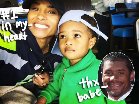 Ciara and Russell Wilson