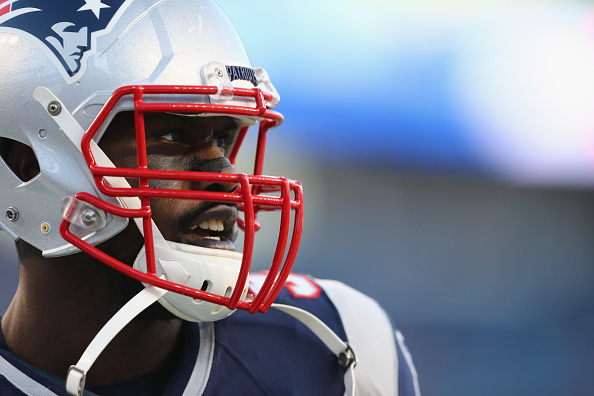 New England Patriots defensive lineman Chandler Jones