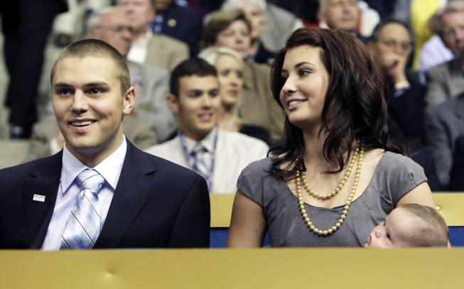 Charles Rex Arbogast  AP Track Palin son of Sarah Palin during the Republican National Convention in St. Paul Minn. Wednesday Sept. 3 2008