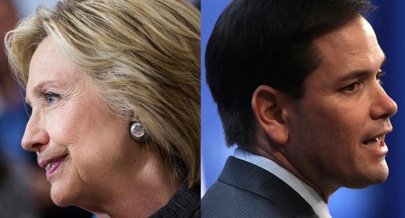 Hillary Clinton vs. Marco Rubio