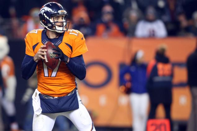 Brock Osweiler was the victim of a sloppy Broncos effort in the first half vs. Chargers Sunday