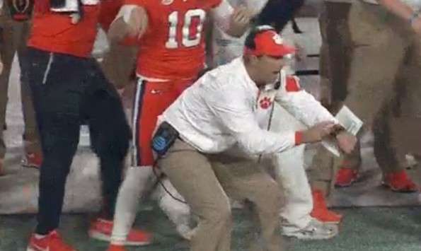 Dabo Swinney Clock Error